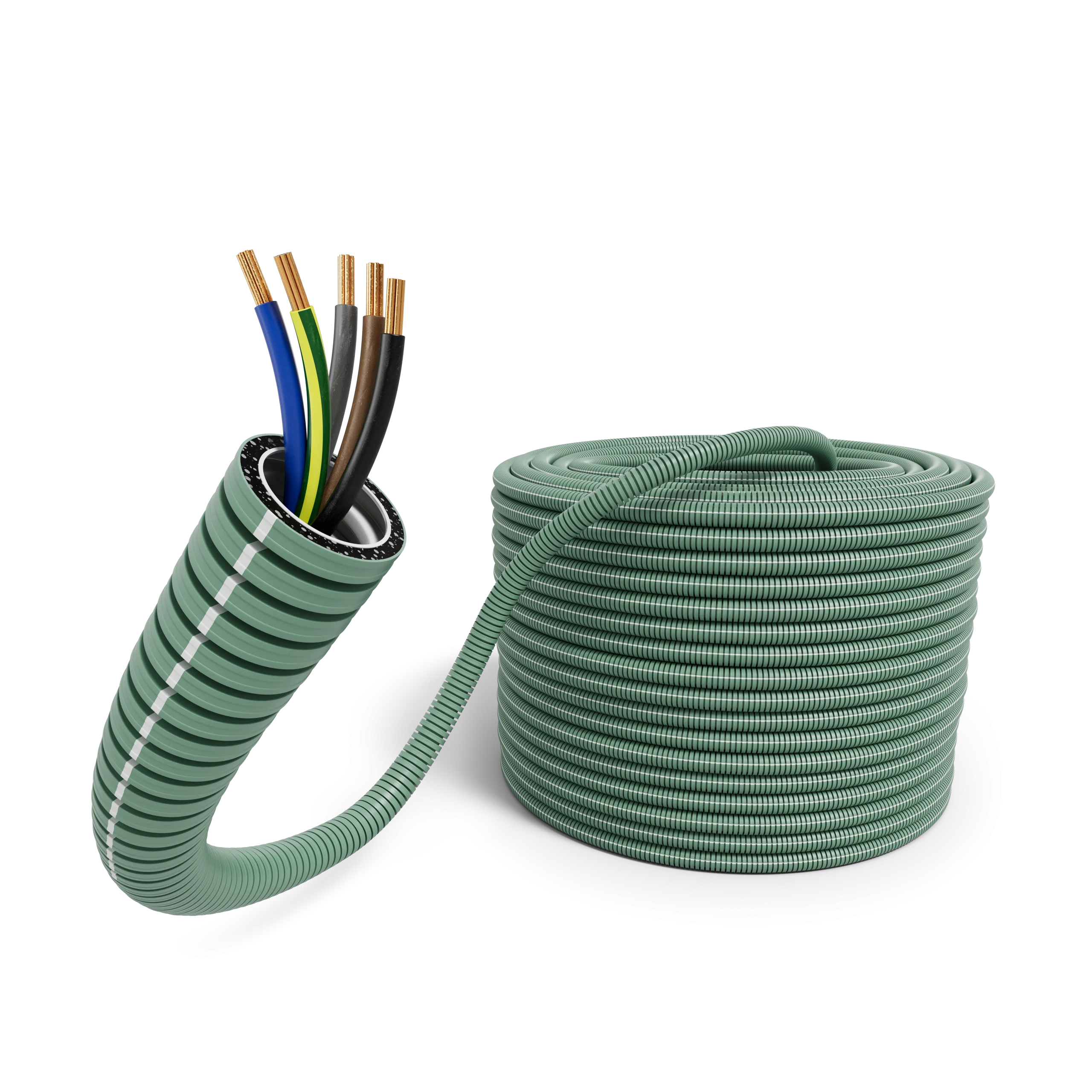 K-rør 16/PN 5G1,5 iCable rPP R100