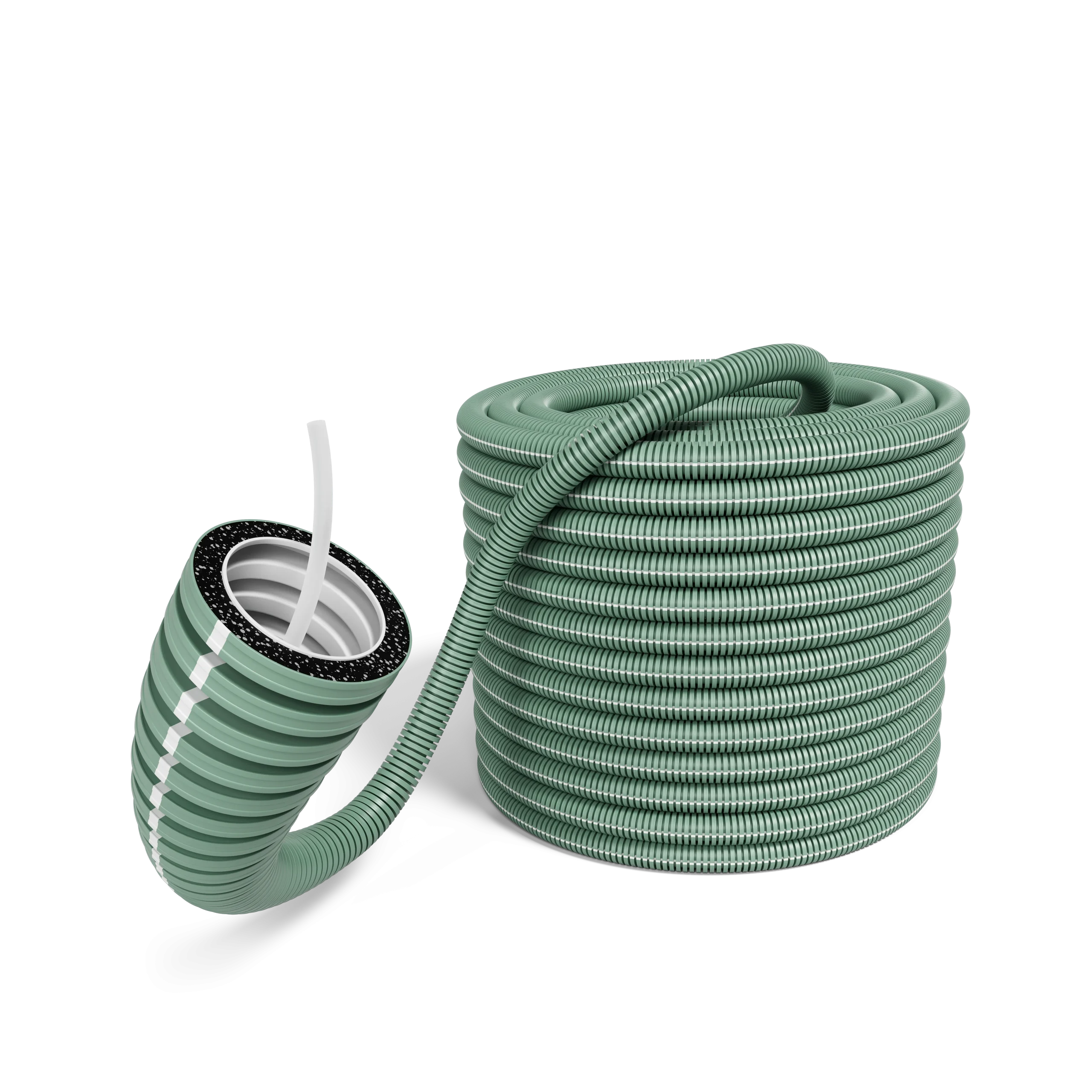 K-rør 25mm iFlow Pro trekketråd rPP R50