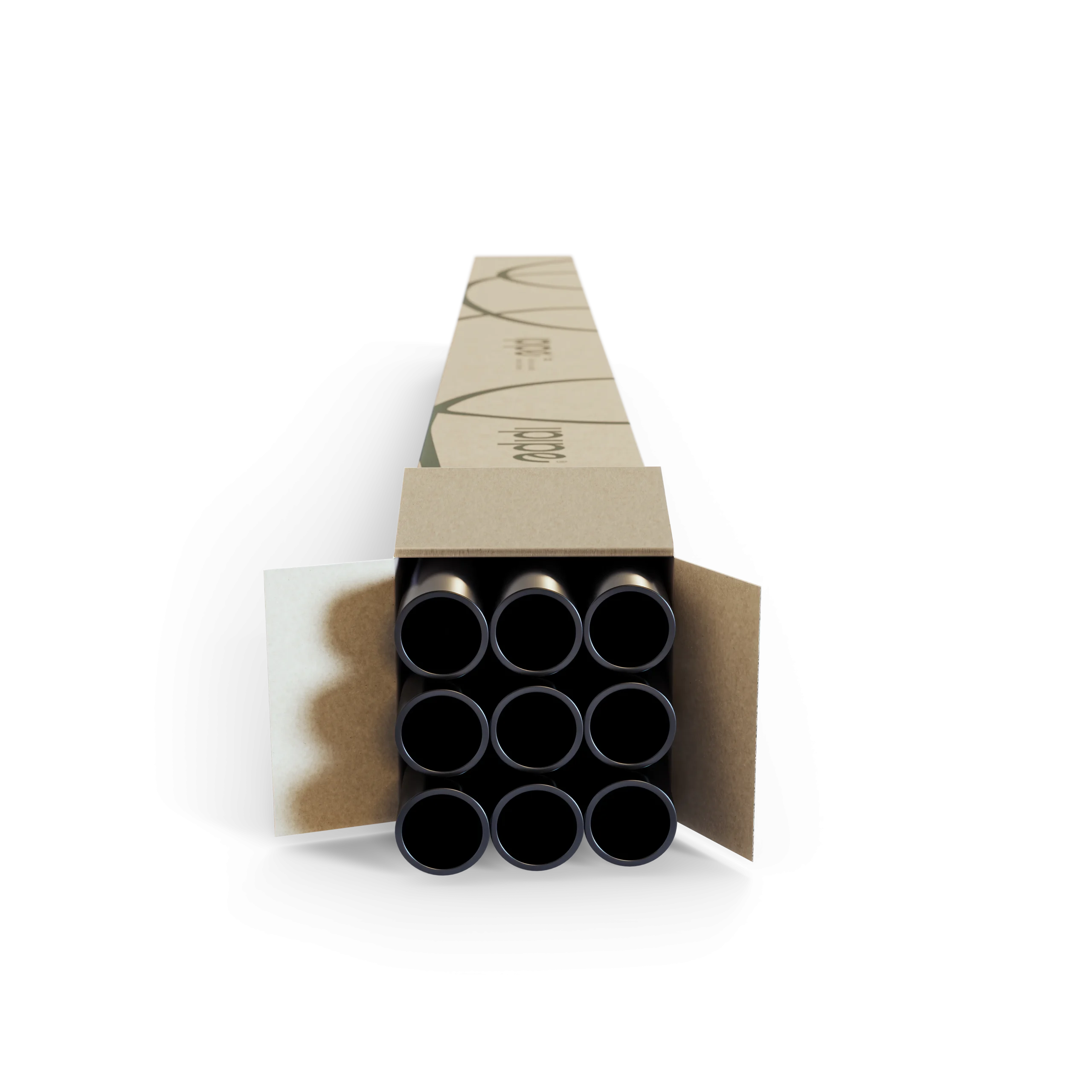 Stive rør 50mm iTube UV 750N rPP 3m