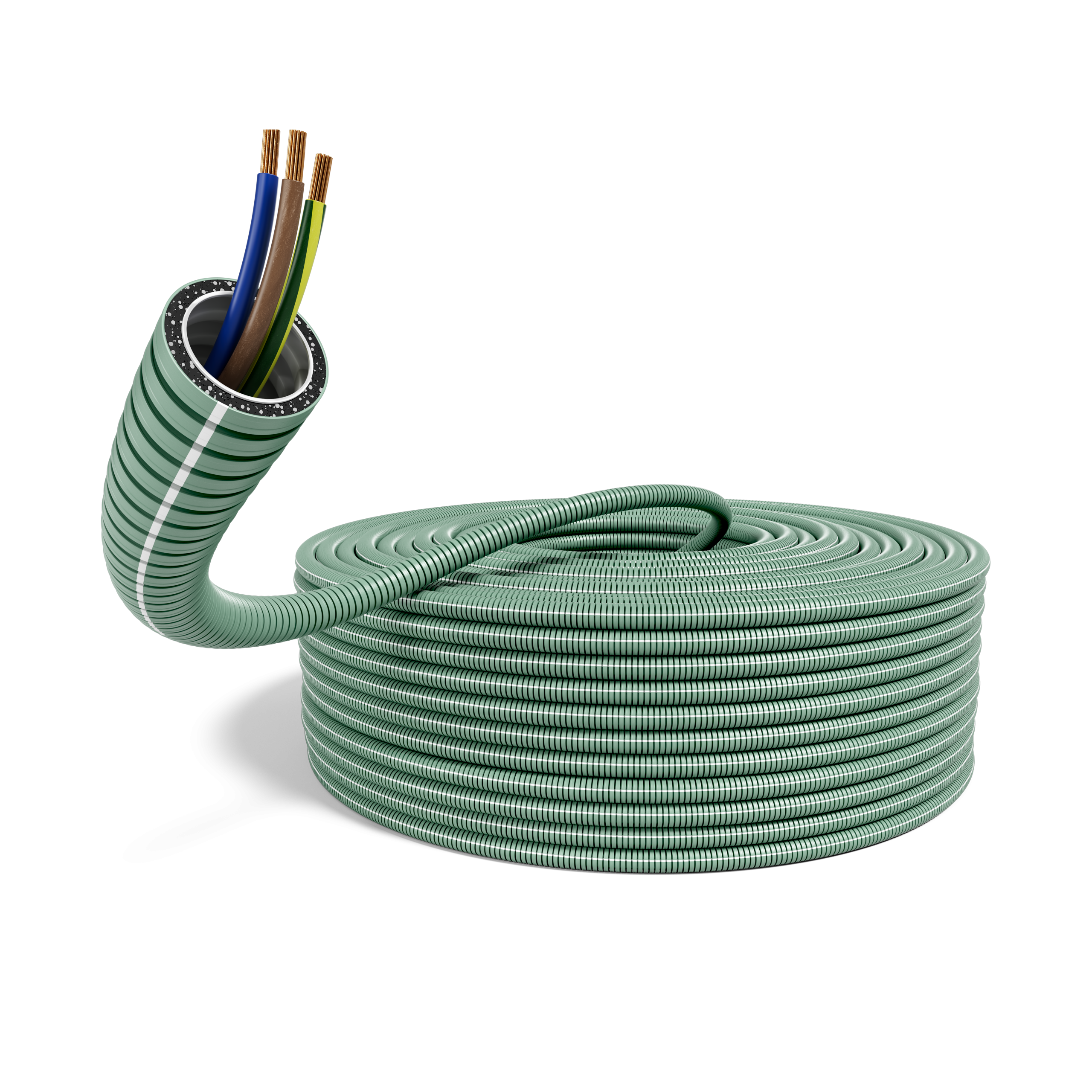 K-rør 16/PN 3G2,5 iCable rPP R150