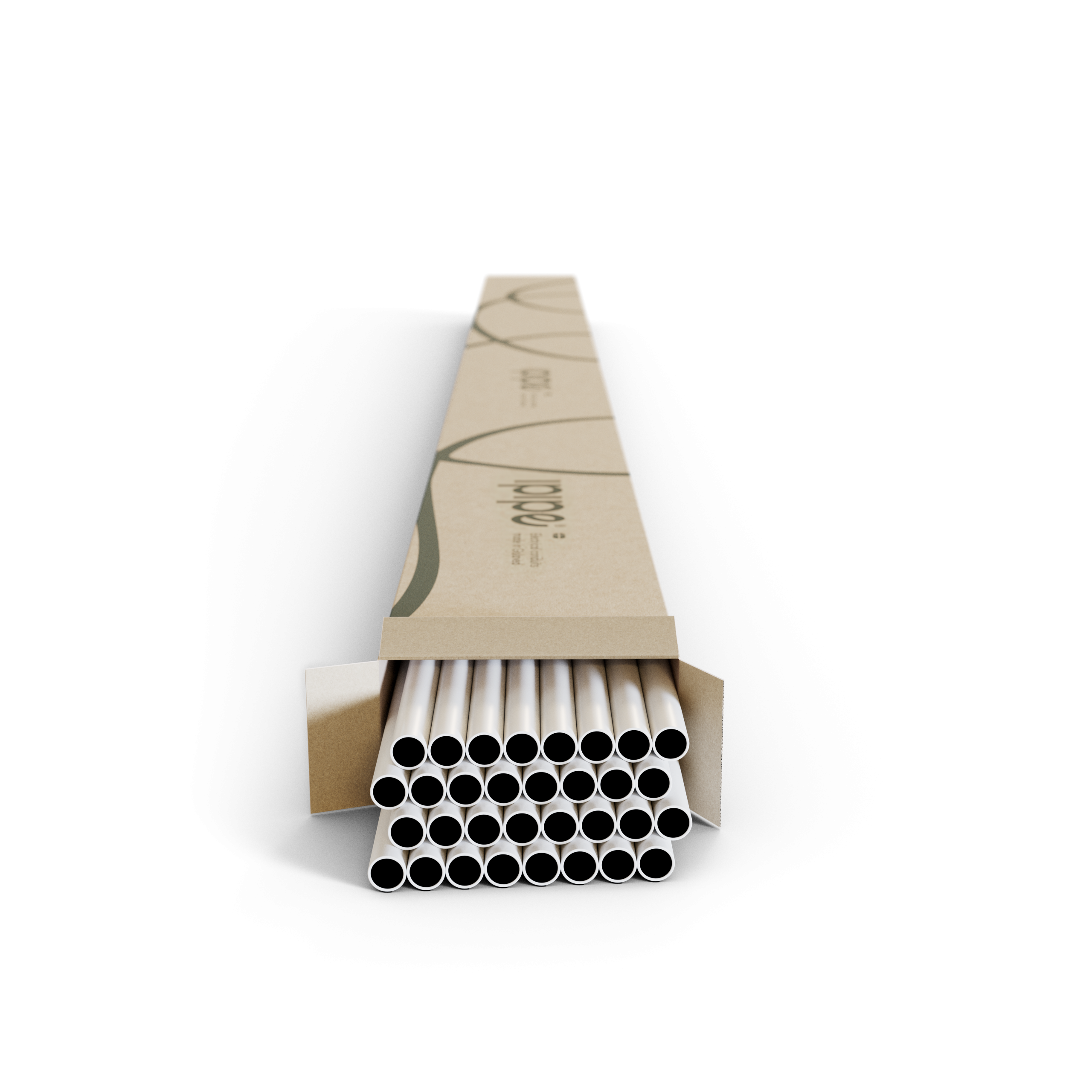 Stive rør 12mm iTube 320N rPP 3m